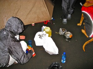 PacayaDinner Making Dinner in the Rain