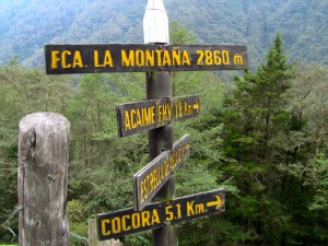 La Montana in Valle de Cocora La Montana in Valle de Cocora