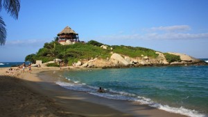 El Cabo Beach in Tayrona National Park Camping in Tayrona Park