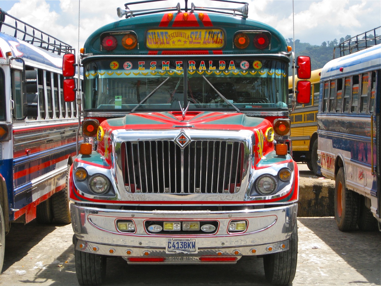 Antigua Chicken Bus Chicken Buses of Central America